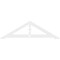 Ekena Millwork Pitch Artisan Architectural Grade PVC Gable Pediment, 36"W x 10 1/2"H x 1"P (7/12) GPP036X011X100ART - alternate 5